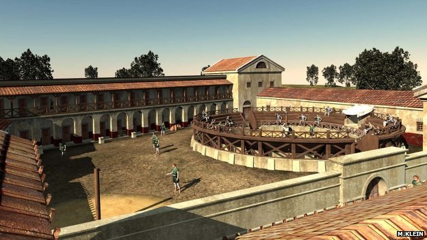 BBC News – Roman ‘gladiator school’ recreated&nbsp;virtually