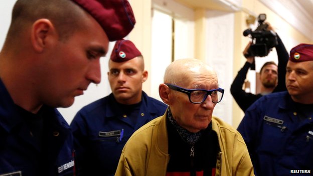 Hungary 1956 revolt: Bela Biszku jailed for war&nbsp;crimes
