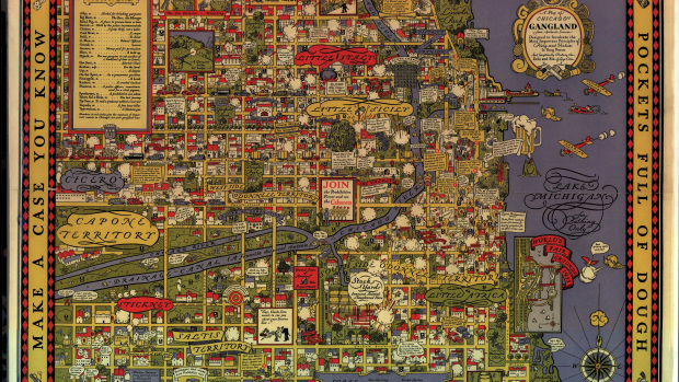 1930s Chicago Gang Map Combines History, Humor,&nbsp;Morality