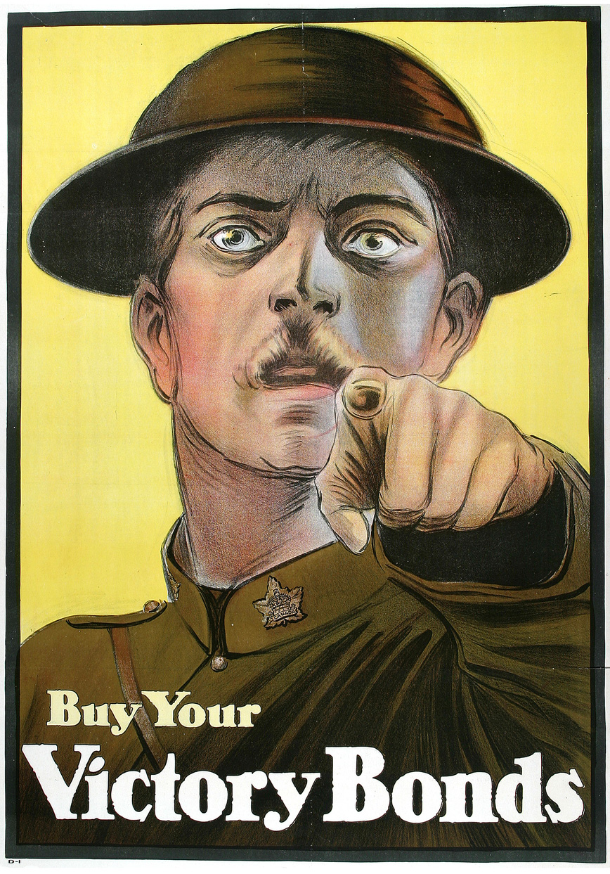 Canadian propaganda posters from the First World&nbsp;War