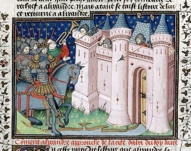 Images of Castles from Medieval&nbsp;Manuscripts