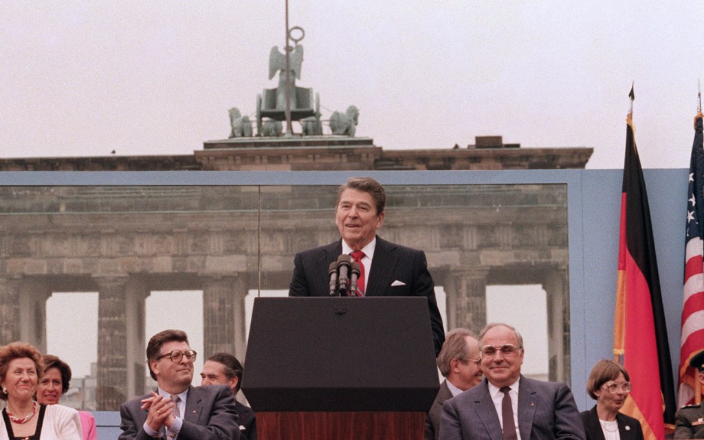 Remembering Ronald Reagan’s “Tear Down This Wall”&nbsp;Speech