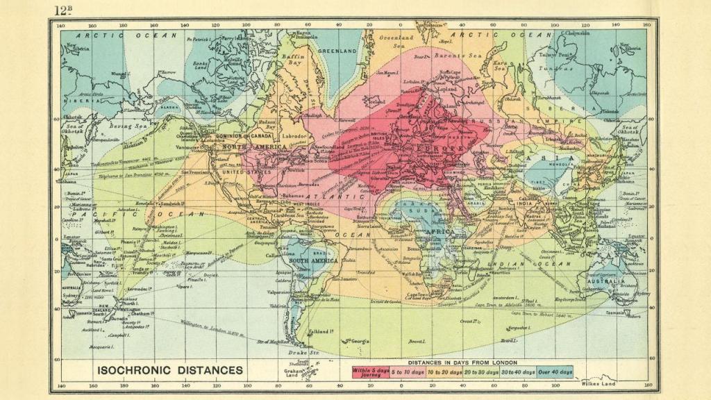 Global Travel Time in&nbsp;1914