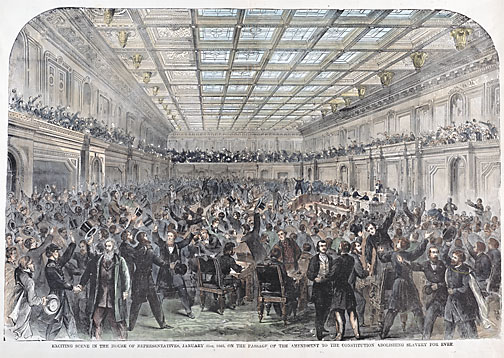 13th Amendment passes Congress